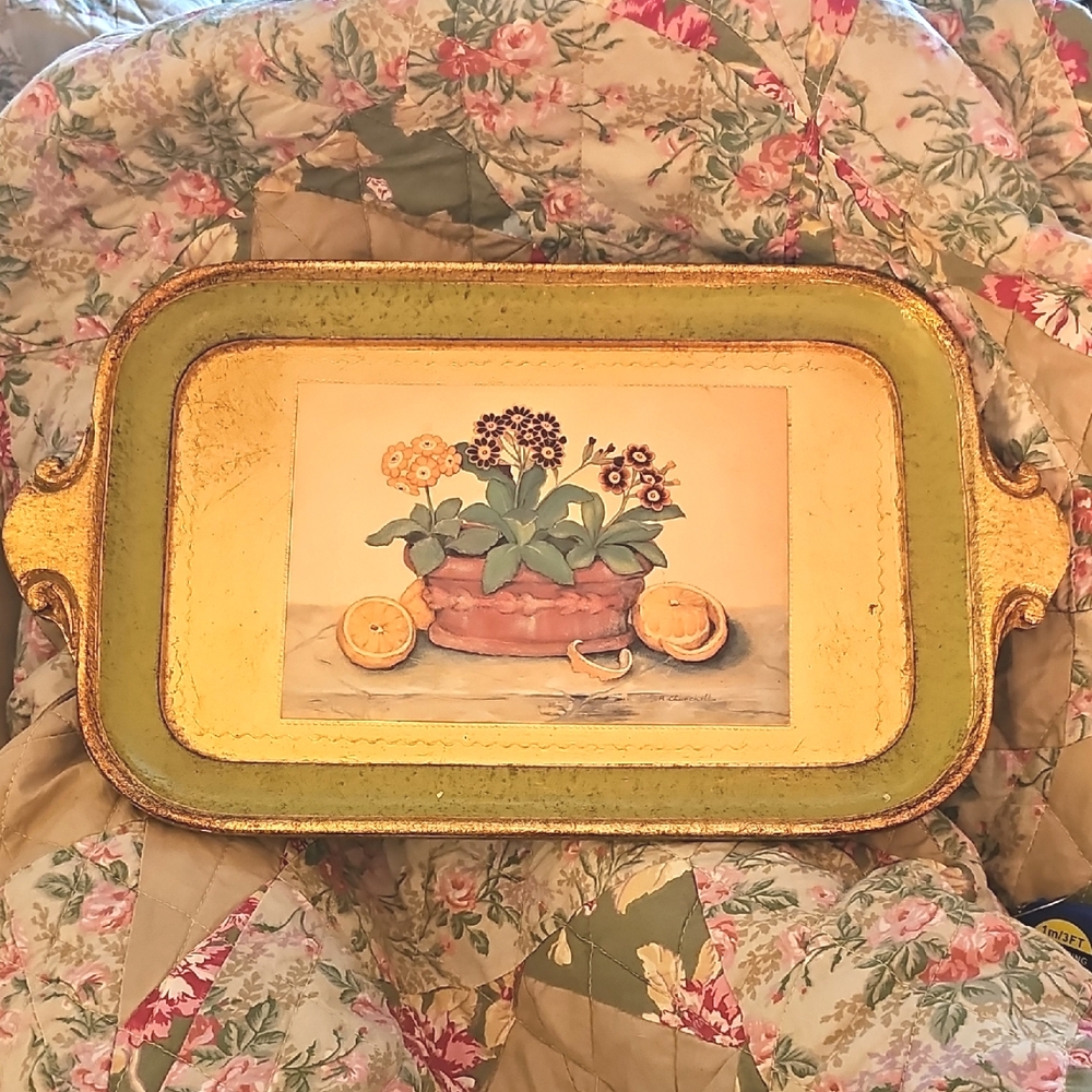 Italian Florentine Serving Tray